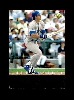 1993 Upper Deck Jose Canseco #R4 Texas Rangers