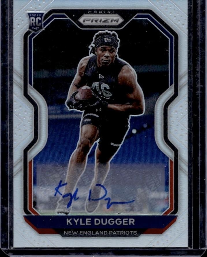 2020 Panini Prizm #368 Kyle Dugger Rookie Autographs