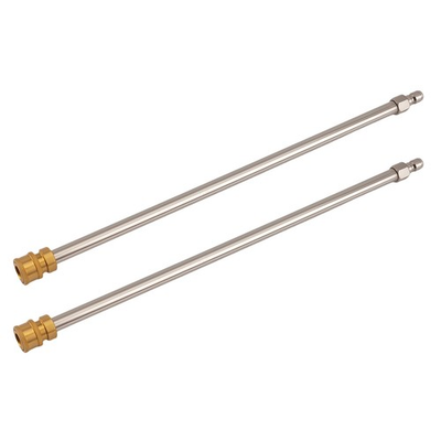 #ad 2* 16quot; Pressure Washer Extension Rod for Gun 4000PSI Steel 1 4quot; Quick Connect $20.80