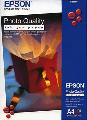Original Epson Quality Inkjet Fotopapier A4 Weiss
