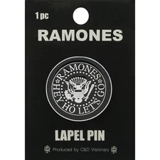 The Ramones - Hey Ho Let's Go Enamel Lapel Pin (Officially Licensed Product)