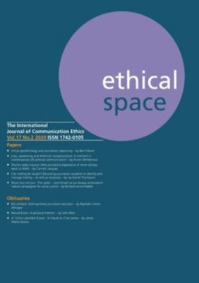 Ethical Space Vol.17 Issue 2, Brand New, Free shipping in the US