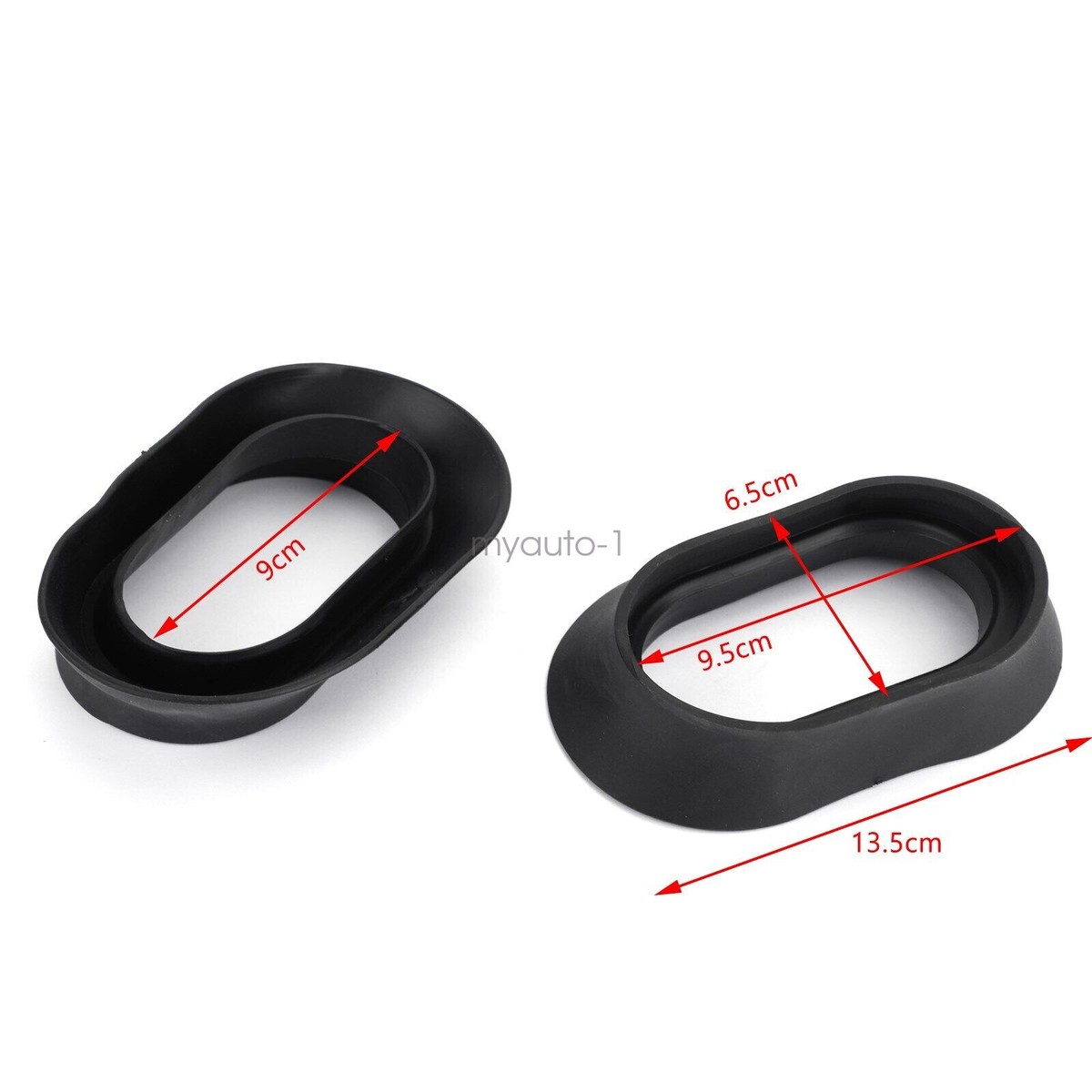 ヨガ Ram Air Direct Rubber Intake Boots for Suzuki GSXR 600 750