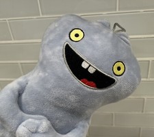 Uglydoll Gray Babo Ugly Dolls Plush 10" Soft Toy Stuffed Animal 2019 OPEN MOUTH