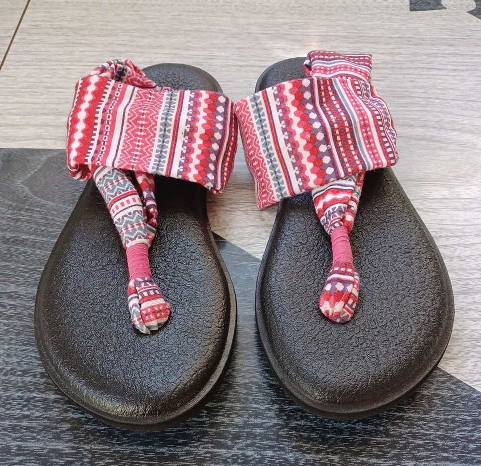Sanuk Femme Sangle De Yoga 2 Tongs, Gris Gris, 39 EU Dès 40