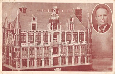 Old postcard 29 LE CHATEAU DES REVES EXECUTE PAR UN SOURD MUTE BRESTOIS
