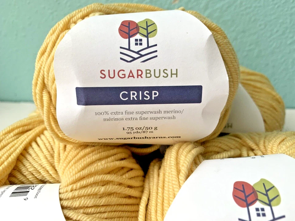 5 - Fios Sugar Bush - CRISP - #2003 Brenton Bege - DK Merino - 95 jardas/50g - Imagem 3 de 4