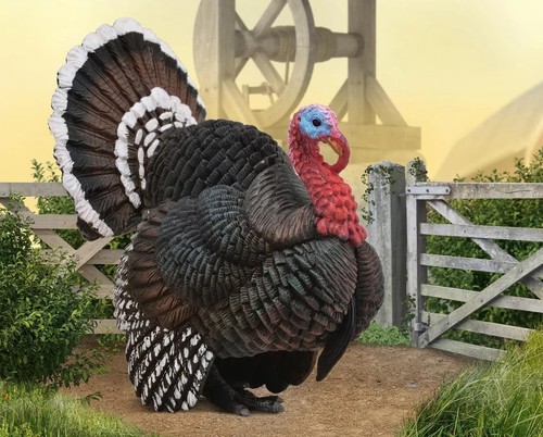 CollectA NIP * Turkey * 88762 Bird Gobbler Figure Farm Animal - Picture 4 of 8
