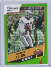 2021 CLASSICS H2 #109 MARCUS ALLEN TIMELESS TRIBUTES GREEN LEGENDS #14/25   