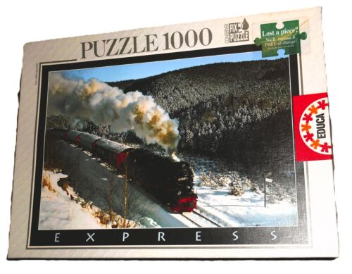 Educa Treno "Express" Puzzle 1000 pz (#10079) Usato - Foto 2 di 4