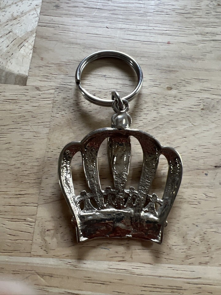 Vintage king crown keychain eBay