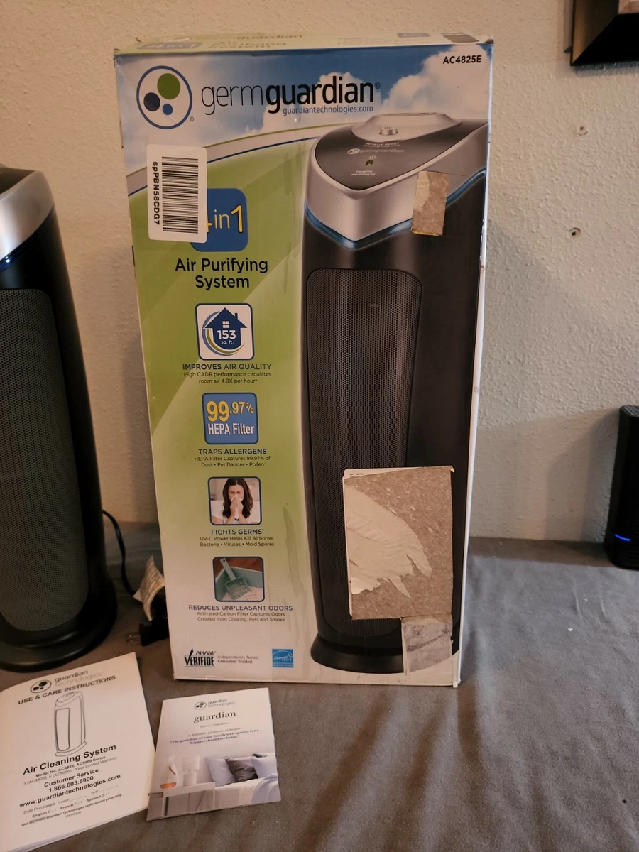 Germguardian air cleaning system outlet