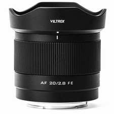 VILTROX 20mm F2.8 Auto Focus STM Full Frame Prime Lens for Sony E-Mount Cameras
