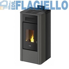 Stufa A Pellet Ad Aria Idro 22,4 Kw CADEL IDRO RIVER 23 Diverse Colorazioni