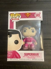 Funko Pop! DC Heroes: Breast Cancer Awareness - Superman Vinyl Figure