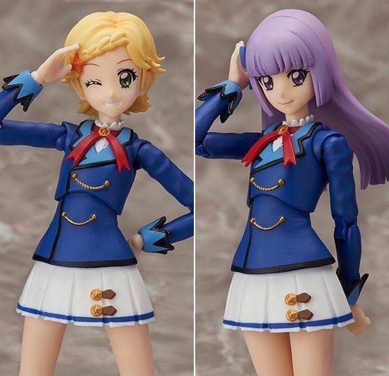 S.H.Figuarts Aikatsu! SUMIRE HIKAMI & HINAKI SHINJO Winter Uniform