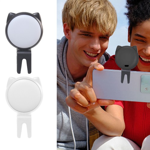 Rechargeable Selfie Light Cat Ear USB Rechargeable Phone Light Phone Fill modern