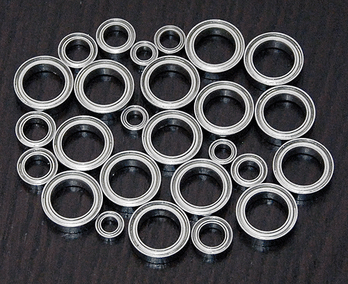(26pcs) HPI 1:10 CUP RACER Metal Sealed Ball Bearing Set - Picture 1 of 1