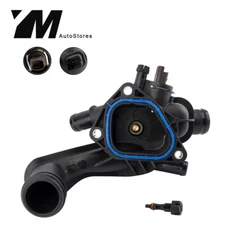 Coolant Thermostat & Housing Assembly w/ Temperature Sensor & Gasket for Mini
