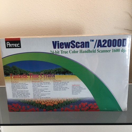 Artec Viewscan A20000D 24-bit true color handheld scanner, factory sealed in box - Picture 2 of 5