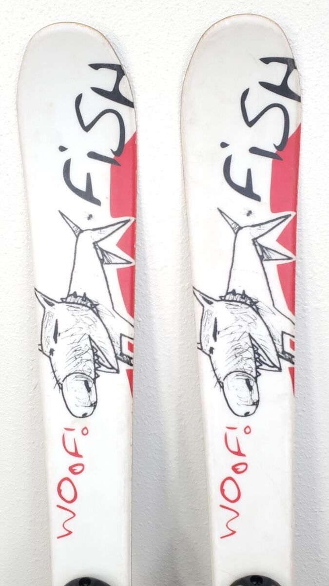 131 cm SALOMON FISH Twin-Tip Freestyle Junior Skis w/ MARKER 131 cm SALOMON FISH Twin-Tip Freestyle Junior Skis w/ MARKER
