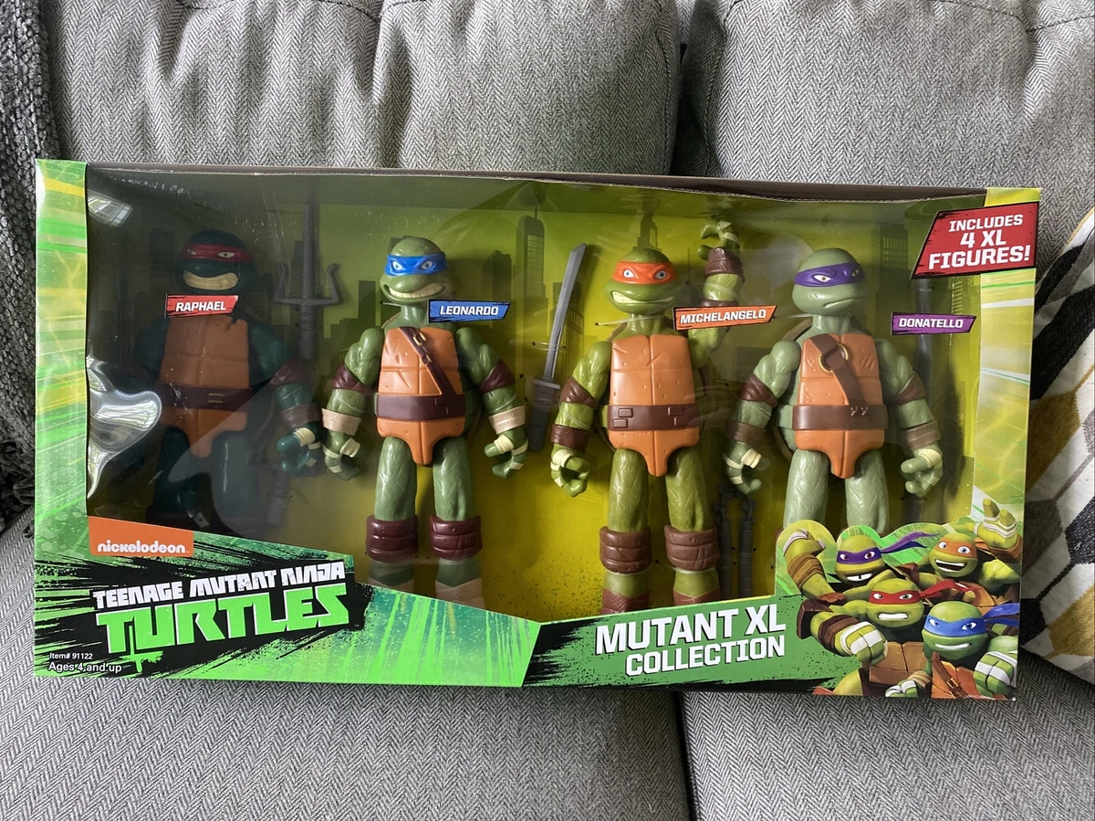 Teenage Mutant Ninja Turtles: Classic 4 Mutant 4-Pack Figure Bundle by  Playmates Toys 