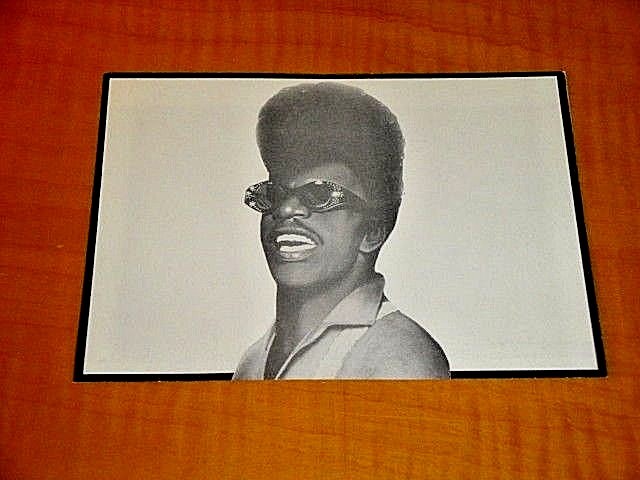 ESQUERITA LITTLE RICHARD ROCK & ROLL POSTCARD EDDY