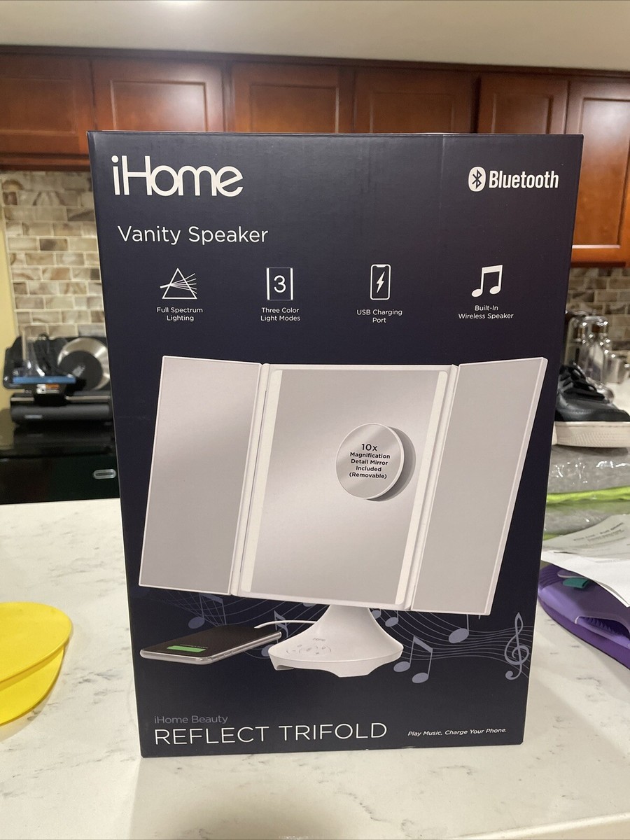 Ihome Bluetooth Walmart Ihome Vanity Speaker IHome Beauty REFLECT