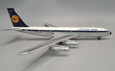 JFox JF-707-3-006P Lufthansa Cargo Boeing 707-300C D-ABUI Diecast