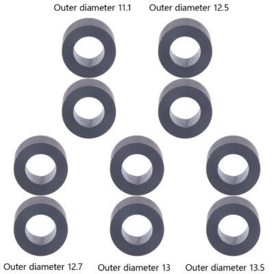 Idle Wheel Belt Precise Rubber Belts 2PCS For Home Cassette Player