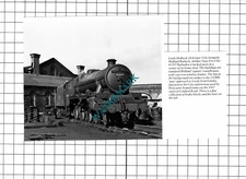 Leeds Holbeck Railway Station Engine No 45597 Barbados - Cutting