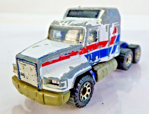 Matchbox Mack CH 600 8 1:87 blanc de collection jouet camion camion tracteur vintage