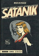 Satanik n. 4 ott. '65/gen. '66 Bunker & Magnus cartonato ed.Mondadori