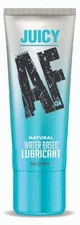 Juicy AF Natural Water Based Pleasurable Personal Lubricant 4 ounces, New