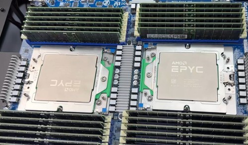 🔥 Gigabyte MZ73-LM0+ 2x AMD EPYC 9754 CPU+ 24x 64GB DDR5 4800MHZ+ 2x CPU Cooler - 第 4/7 張圖片