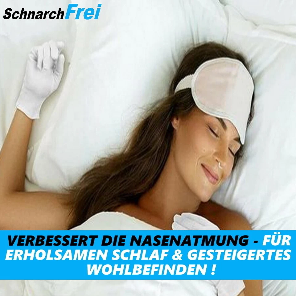 SchnarchFrei Nasenspreizer Set Nasendilatatoren Nasenklammer Schnarchen [8er] - Bild 2 von 4