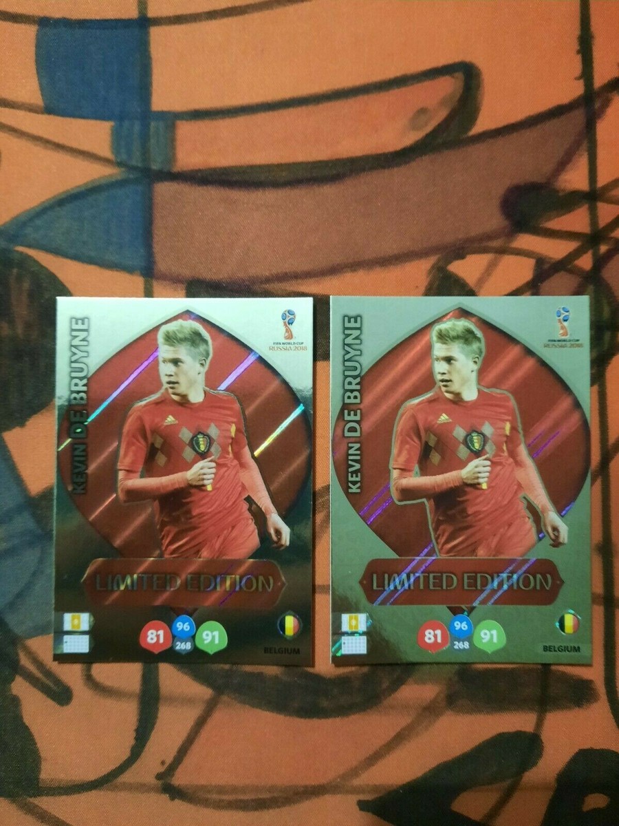 Kevin De Bruyne 2018 Panini World Cup Russia adrenalyn XL