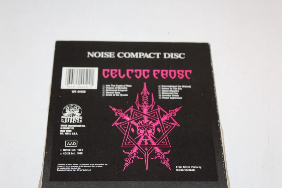 RARE Celtic Frost CD Long Box Morbid Tales Emperors Return 1988 Noise wk44450 Foto 4 de 4