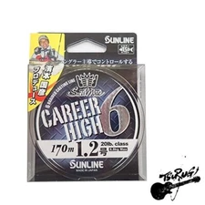 SUNLINE PE Line Saltimate Carrier High 6  170m No. 1.2  20lb (8.8kg)  6 Pieces