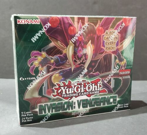 Invasion: Vengeance Booster Box Sealed - Sealed - Yu-Gi-Oh! | eBay