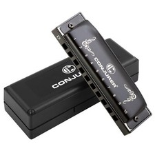 Blues Harmonica for Beginners Adult Professional 10 Hole Diatonic Harmonica i...