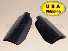 USA Black Customs Hand Guards Guard for Harley Baggers FXR's Sportsters 2007-UP