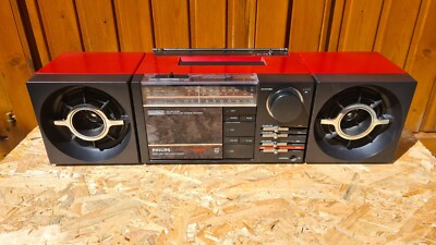 Philips D8254 Cubic Compo Stereo Radio Kassetten Rekorder