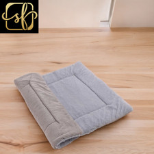 2-93x70cm Flannel Thickened Dog Bed Mat Soft Pet Sleeping Mat for Small Medium L