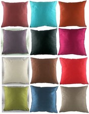 Bright Colour Faux Silk Filled Cushions,Quality Deep Dyed  Many Colours,UK Made