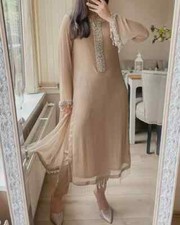 Women Dress Pakistani Salwar Kameez Readymade Suits Indian Wedding Party 3 Piece