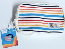 ALDI Gear Belt Bag Striped Zipper Fanny Pack 2024 Capsule Collection Lulu Vibe