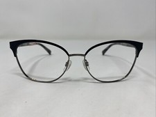 Cole Haan CH7044 001 BLACK 57-16-135 Black/Gray Full Rim Eyeglasses Frame /J82