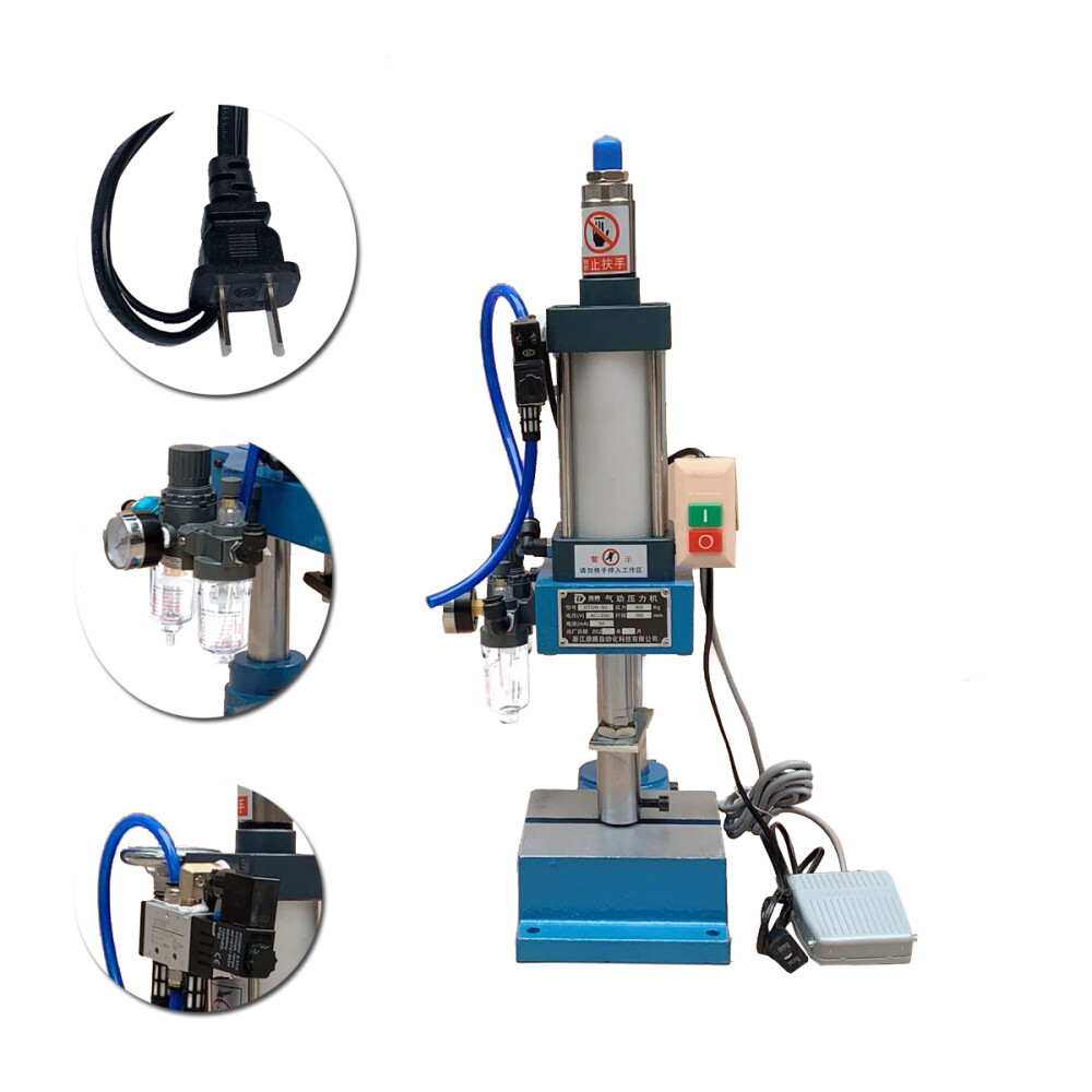 New Small Desktop Punch Machine Pneumatic Press Machine Press 300KG