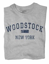 Woodstock New York NY T-Shirt EST